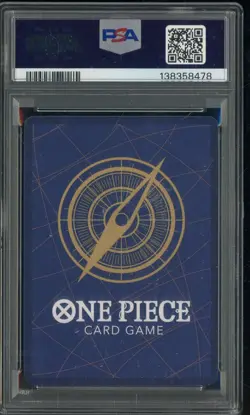 2024 One Piece EN Convention Exclusive Foil #043 Monkey D. Luffy PSA 9 MINT - Image 2