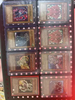 Vintage Yu-Gi-Oh Card Lot 8 Cards Limited & 1st Edition MRL EEN YSD AST - Image 1