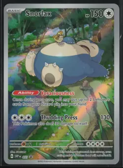Snorlax Holofoil Promo SV: Scarlet & Violet Promo Cards 051 NM - Image 1