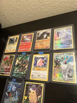 Lot Of 10 Pokemon cards. And Assortment TCG Trading Cards - Image 2
