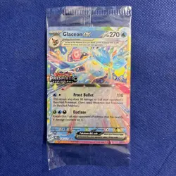 Glaceon ex 026/131 STAMPED & SEALED Prismatic Evolutions Card - Image 1