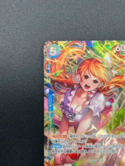 [NM] Nami ONE PIECE Card Japanese OP11-054 Parallel A Fist of Divine Speed 11M27 - Image 4