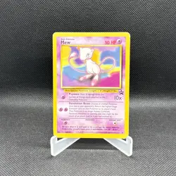Mew #8 Black Star Promo Rare Vintage Pokemon Card - MP - Image 1