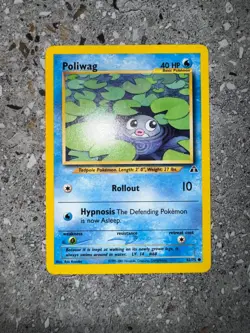 Pokemon TCG Cards Poliwag 62/75 Neo Discovery NM-M - Image 3