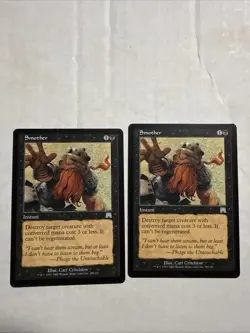 2x Smother #170 Onslaught MTG Magic LP UP - Image 1