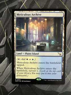 Meticulous Archive MKM Magic The Gathering NM Regular - Image 1