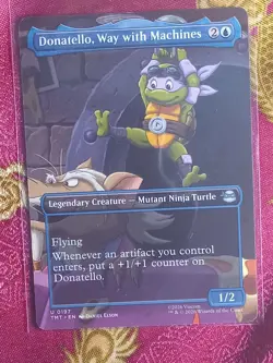 EXTENDED Donatello, Way with Machines Teenage Mutant Ninja Turtles magic MTG - Image 1