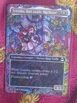 EXTENDED Jennika, Bad Apple Big Sister Teenage Mutant Ninja Turtles Magic MTG - Image 1