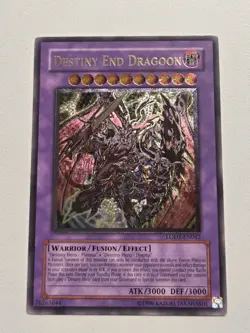 Destiny End Dragoon LODT-EN042 Ultimate Rare Yugioh Light of Destruction UTR VLP - Image 1