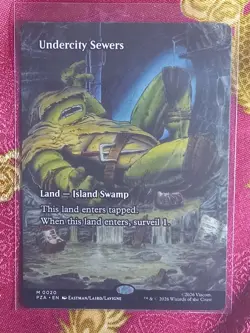 EXTENDED Undercity Sewers Teenage Mutant Ninja Turtles Magic The Gathering MTG - Image 1