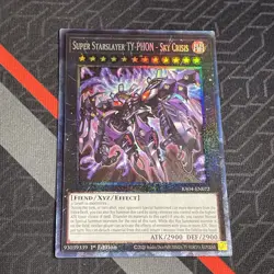 Yugioh!  Super Starslayer TY-PHON - Sky Crisis- Collector’s Rare- RA04-EN072 - Image 2