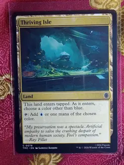 Thriving Isle Commander : Teenage Mutant Ninja Turtles Magic The Gathering MTG - Image 1