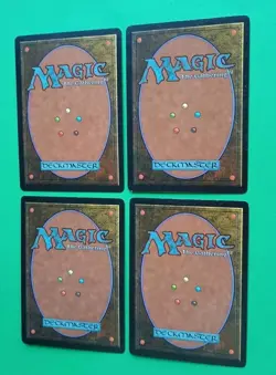 Magic the Gathering MTG Urza's Saga INTREPID HERO X 4 LP/EX RARE 1998 Nice! - Image 4