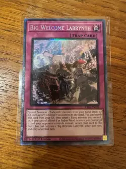 Big Welcome Labrynth - RA04-EN104 - NM - Collector's Rare - 1st ed -Yugioh - Image 1