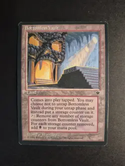 Bottomless Vault (Fallen Empires) NM Regular MTG - Image 1