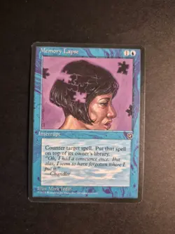 Memory Lapse - Version 2 (Homelands) NM Regular MTG - Image 1