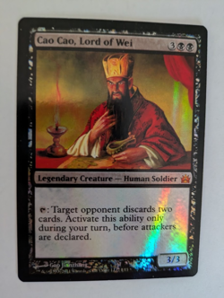 Foil Cao Cao, Lord of Wei From the Vault MTG NM Free shipping with tracking - Image 1