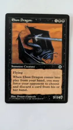 Ebon Dragon Portal MTG NM Free shipping with tracking - Image 5