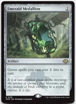 Emerald Medallion *Non-Foil* MH3 291 NM - Image 1