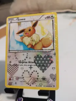 Eevee RC14/RC25 Legendary Treasures: Radiant Collection Holo Pokemon Card TCG LP - Image 2