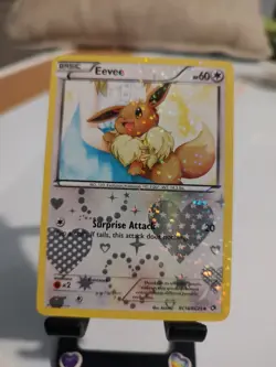 Eevee RC14/RC25 Legendary Treasures: Radiant Collection Holo Pokemon Card TCG LP - Image 3