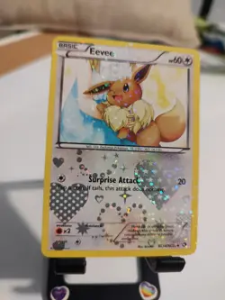 Eevee RC14/RC25 Legendary Treasures: Radiant Collection Holo Pokemon Card TCG LP - Image 4