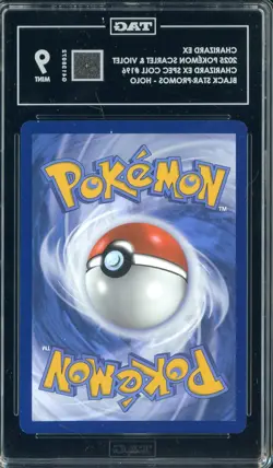 2025 Pokemon Scarlet & Violet Special Collection BSP#196 Charizard ex Holo TAG 9 - Image 2