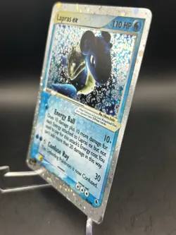 2003 Pokemon Lapras ex Ultra Rare Holo Ruby & Sapphire #99/109 Vintage - Image 3
