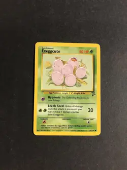 Pokemon Exeggcute 2nd Base Set 74/130 - Image 1