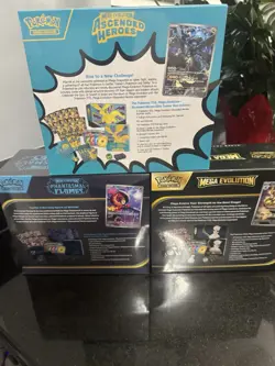 Pokemon TCG Ascended Heroes Phantasmal Flames Mega Gardevoir Elite Trainer Boxes - Image 3