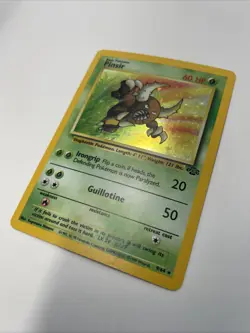 1999 Pokemon Pinsir #9/64 Holo Jungle Unlimited LP (No Symbol Error) - TCCCX - Image 2
