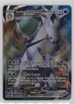 Ice Rider Calyrex VMAX Pokemon Sword & Shield Chilling Reign #046 - Image 1