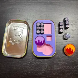 Pokemon 151 Mini Tin Slowpoke & Sandshrew TCG 3d Print Insert ++ - Image 2