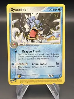 Gyarados - 32/97 EX Dragon - STAMPED Prerelease Promo - Pokemon TCG - 2003 - Image 1