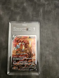 Entei v Galarian Gallery Holo Ultra Rare Pokemon TCG GG36/GG70 TAG 9 - Image 1