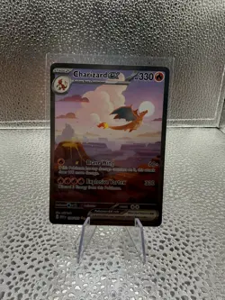 Pokemon 2023 - Charizard Ex 199/165 - Scarlet & Violet 151 Holo #2 - Image 1