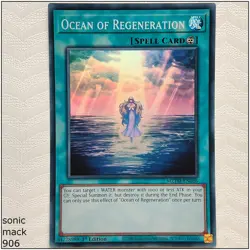 Ocean of Regeneration - MZTM-EN036 - Super Rare 1st Edition Yugioh - Image 1