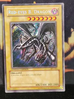Red-Eyes Black Dragon BPT-005 Secret Rare Promo Yu-Gi-Oh - Image 1