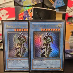 Yu-Gi-Oh! Black Luster Soldier TCG SYE-024 1st Edition Ultra Rare x2 lp - Image 1