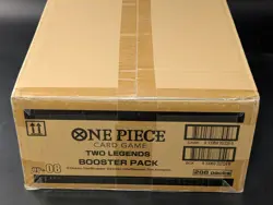 One Piece OP-08 Two Legends English Booster 12x Box Case Sealed - Image 2