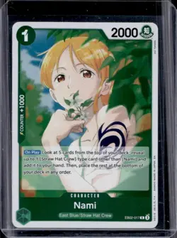 2025 One Piece Anime 25th Collection Nami Rare #EB02-017 - Image 1