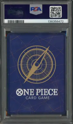 2025 One Piece OP13 Special Alt Art Demon God #091 St. Marcus Mars PSA 10 - Image 2