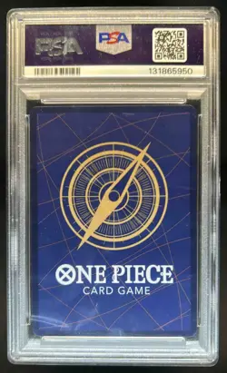 2025 One Piece Gear Two Rare Alternative Art #OP11-080 PSA 10 GEM MINT - Image 2
