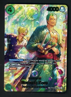 2026 ONE PIECE OP14 EB04 #006 The Azure Sea's Seven Roronoa Zoro SP ALT - Image 1
