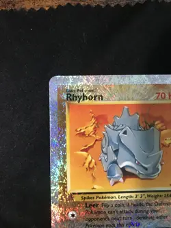 RHYHORN 90/110 Legendary Collection REVERSE HOLO / NM / Pokemon Card - Image 3
