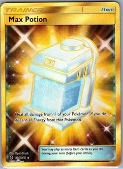 Max Potion (Secret) 164/145 SM - Guardians Rising - Pokemon Card - NM - Image 1
