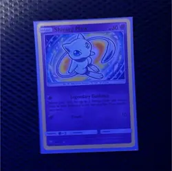 Pokemon Shining Mew 40/73 Shining Legends Shiny Holo Rare Basic Card - Image 1