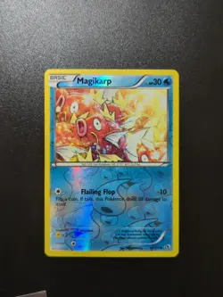 Pokemon TCG Magikarp Legendary Treasures Card 30/113 Reverse Holo Common NM - Image 1