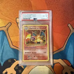 Pokemon 2016 Charizard 11/108 Evolutions Holo Rare PSA 6 Graded Card - Image 1