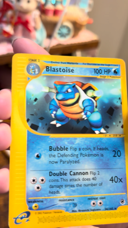 Pokemon TCG Blastoise Card Lot Expedition Non Holo 36/165 & 2/102 Celebrations - Image 2